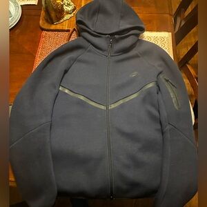 Navy Nike Tech Fleece Hoodie